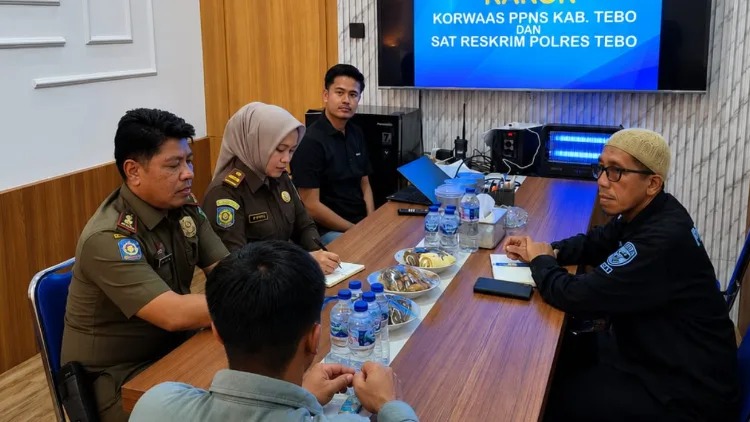 Polres Tebo Perkuat Pengawasan PPNS Lewat Rakor, Kasat Reskrim: Sinergi Cegah Maladministrasi