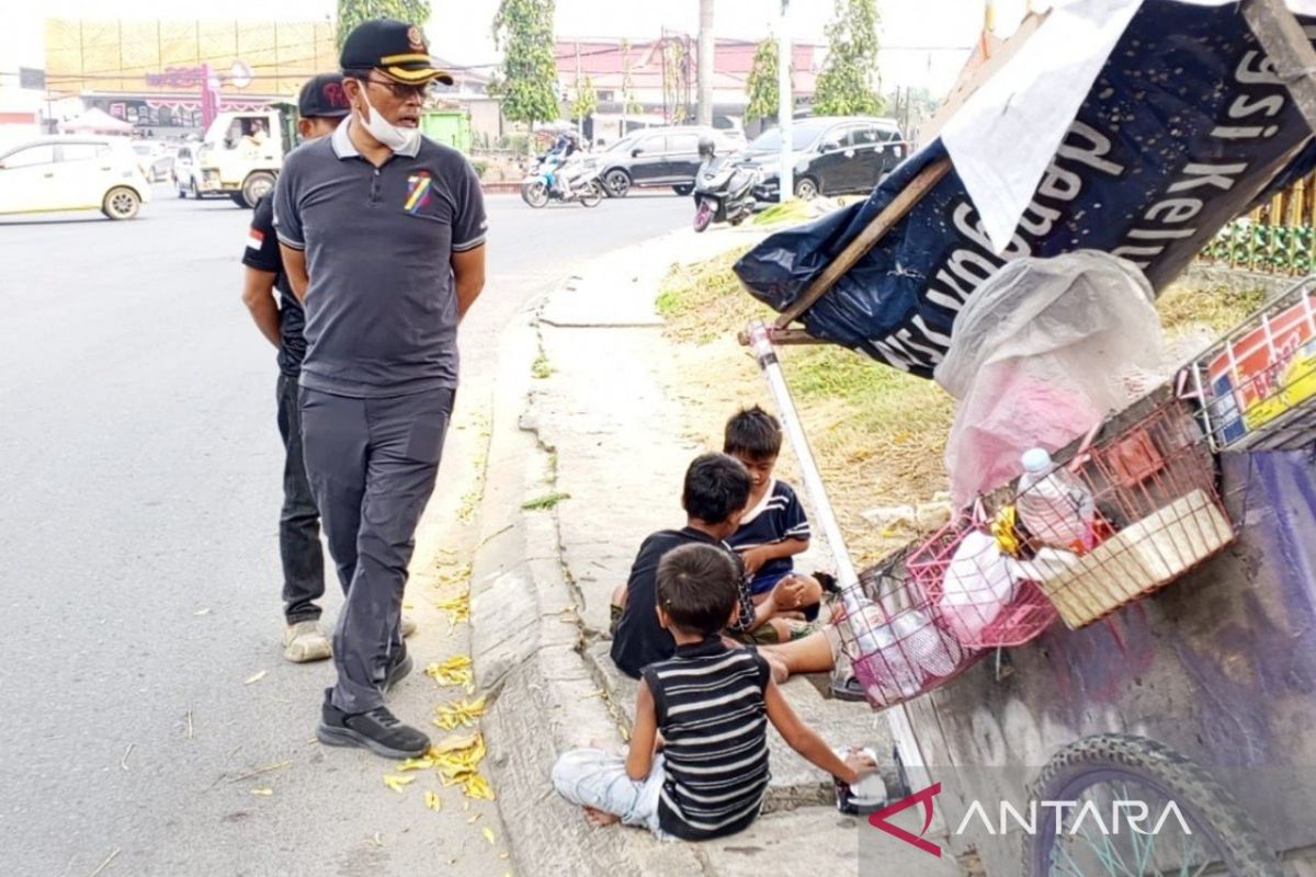 Satpol PP Kota Jambi Jaring 17 Anak Jalanan dan Pengemis di Enam Titik Ruang Publik
