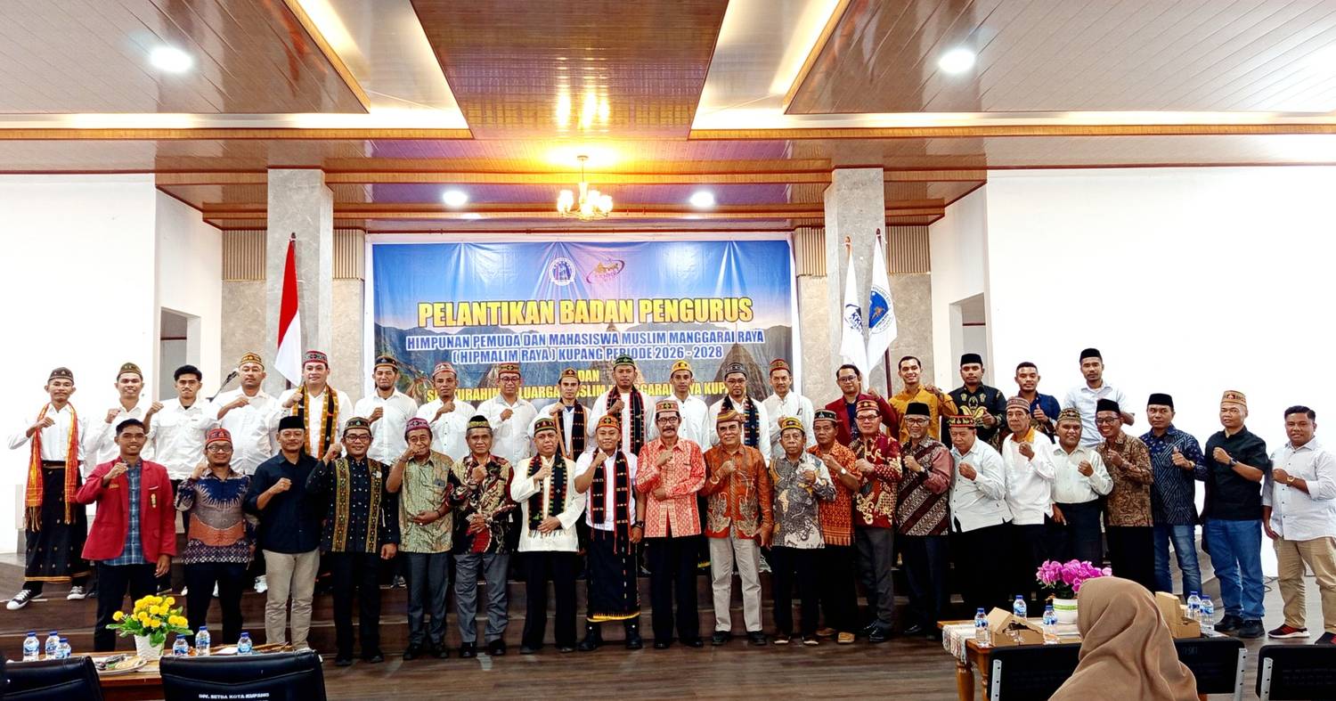 HIPMALIM Raya NTT Resmi Dilantik di Rujab Wali Kota Kupang, Tiga Kabupaten Manggarai Bersatu dalam Semangat Toleransi