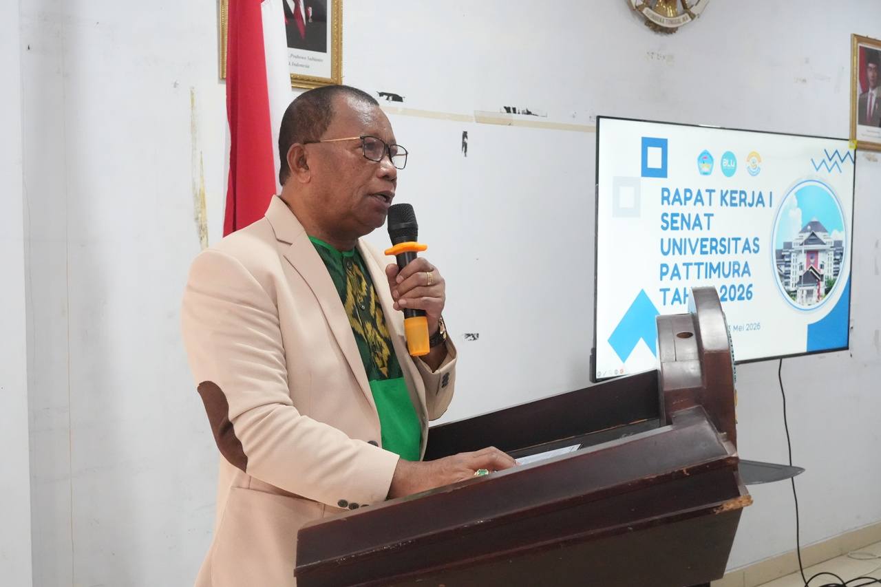 Rektor Unpatti Minta Evaluasi Prodi Sepi Peminat, Kurikulum Jadi Sorotan Utama di Raker Senat