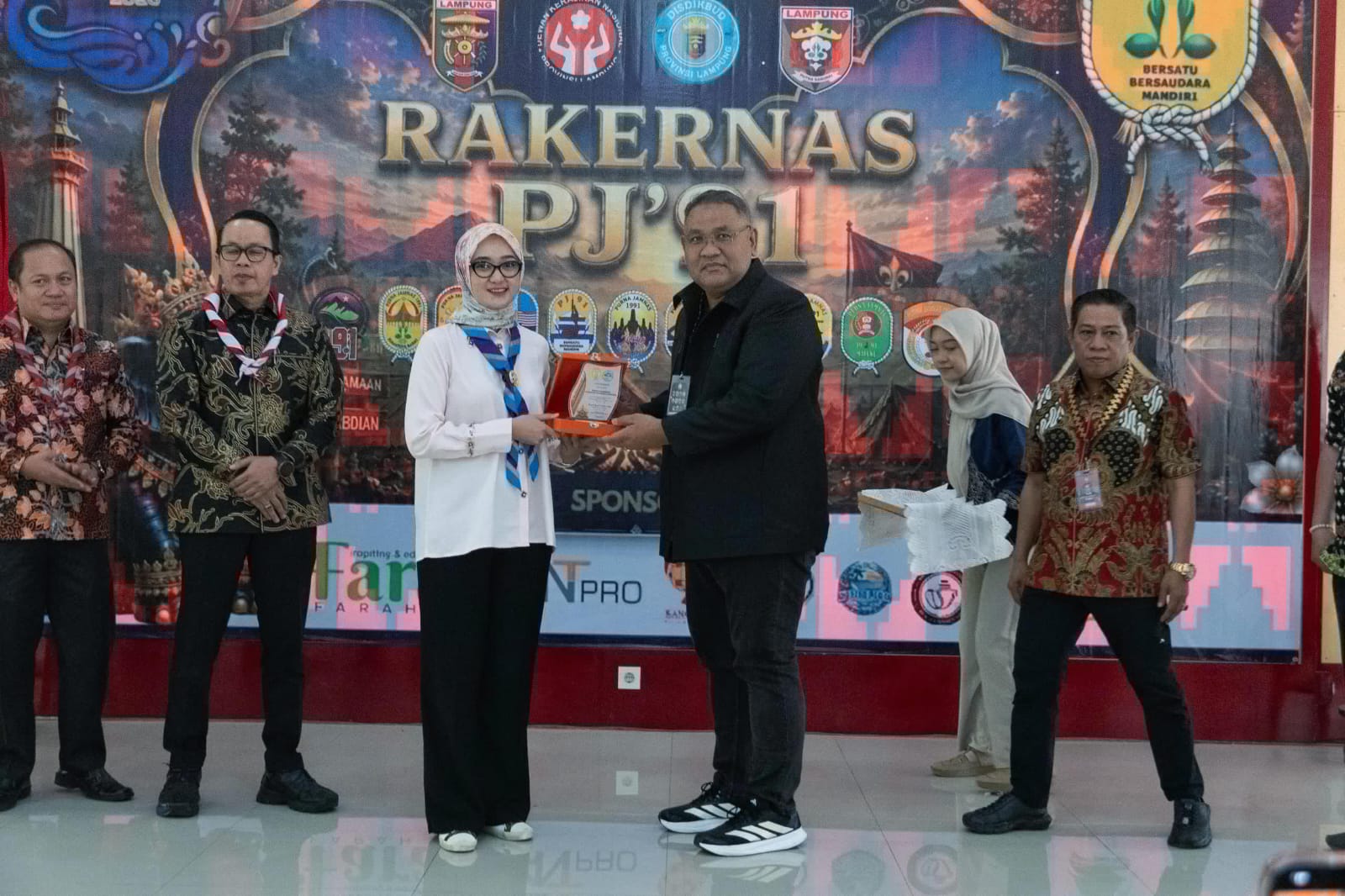 Wagub Lampung Jihan Nurlela Buka Rakernas Purna Jambore Nasional 1991, Hadirkan Alumni dari 11 Provinsi