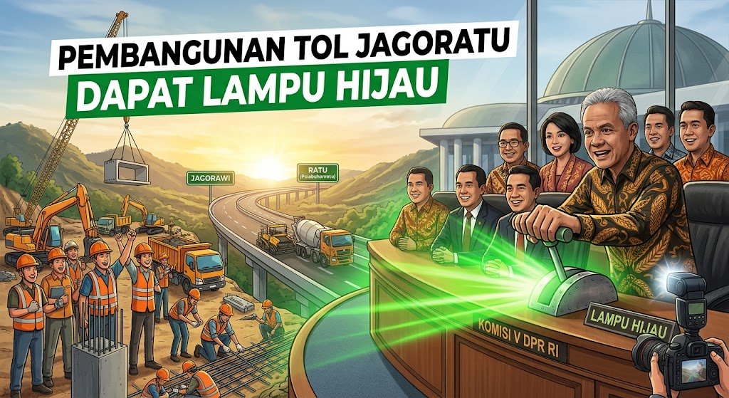 Komisi V DPR RI Beri Lampu Hijau Pembangunan Tol Jagoratu Cibadak-Palabuhanratu, Andi Iwan Aras Siap Kawal Penuh