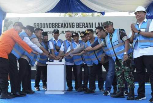 Gubernur Sulteng Anwar Hafid Groundbreaking 24 Proyek Jalan dan Jembatan Rp 604,8 Miliar, Target Palu-Kulawi hingga Sabang-Baas