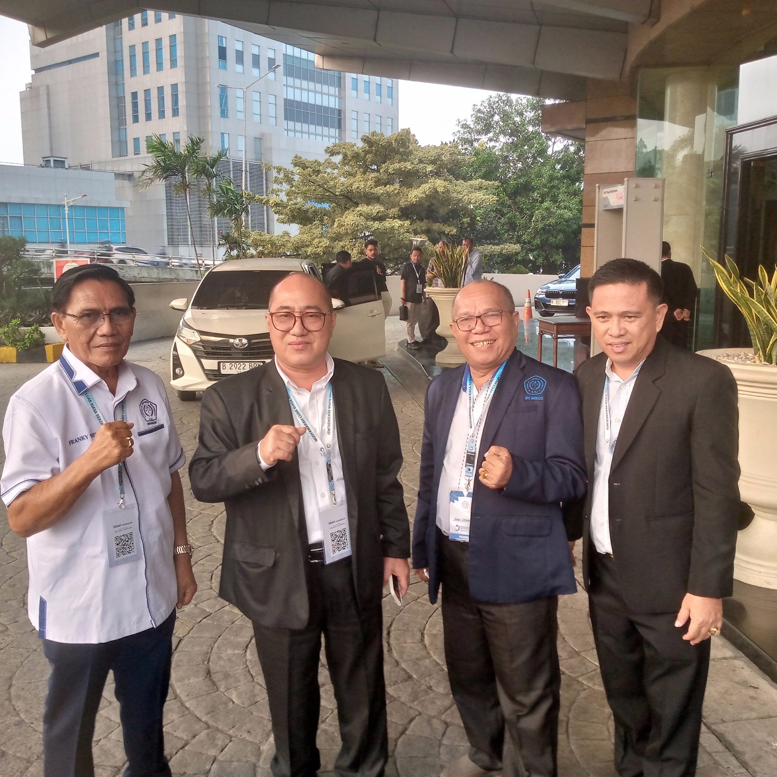 Ketua DPC AAI Minahasa Janes Andre Pangalingan Hadiri Munaslub di Jakarta, Serukan Rekonsiliasi Organisasi Advokat