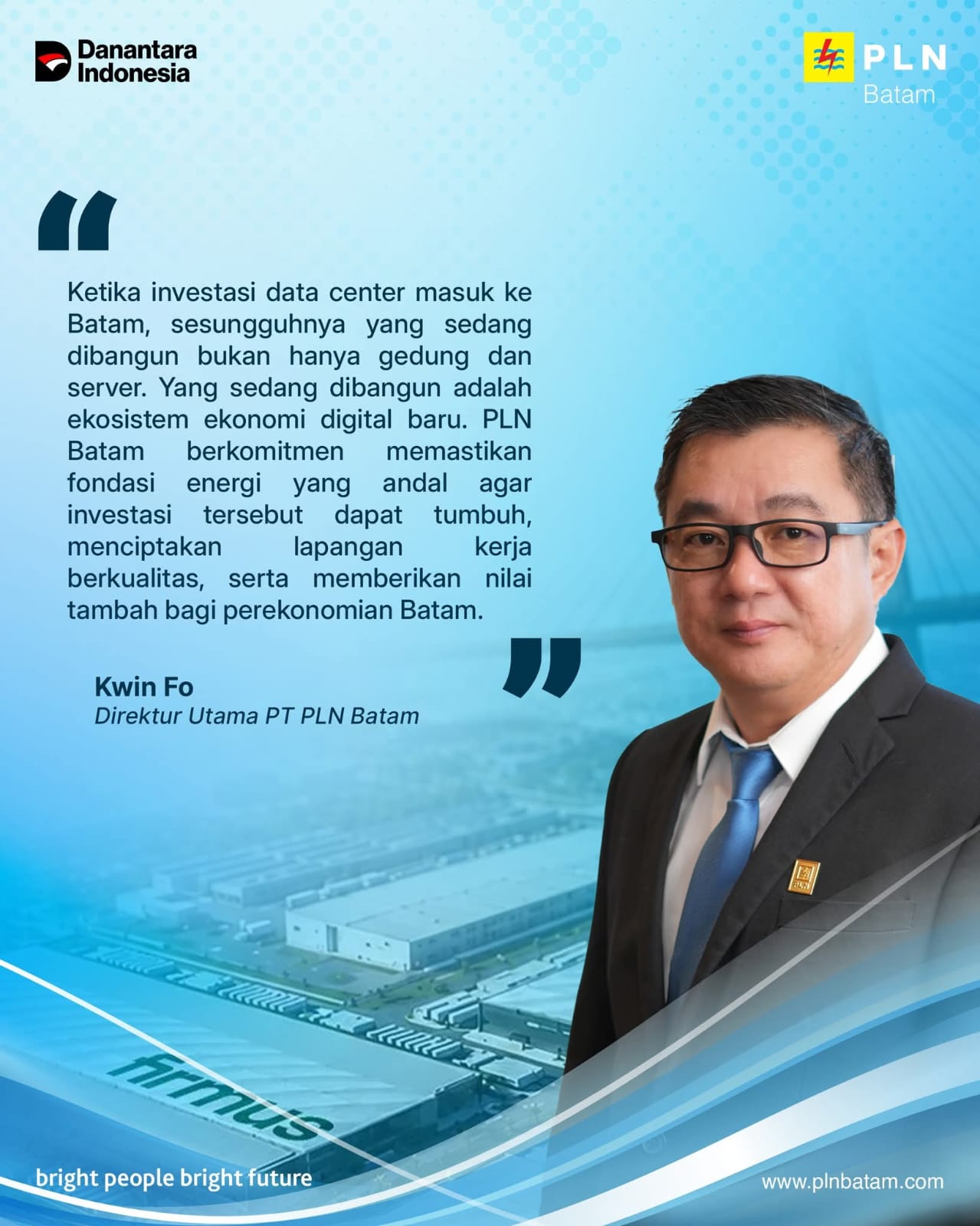 PLN Batam Pastikan Pasokan Listrik Andal untuk Pusat Data AI Firmus Technologies, Investasi Pertama di Indonesia