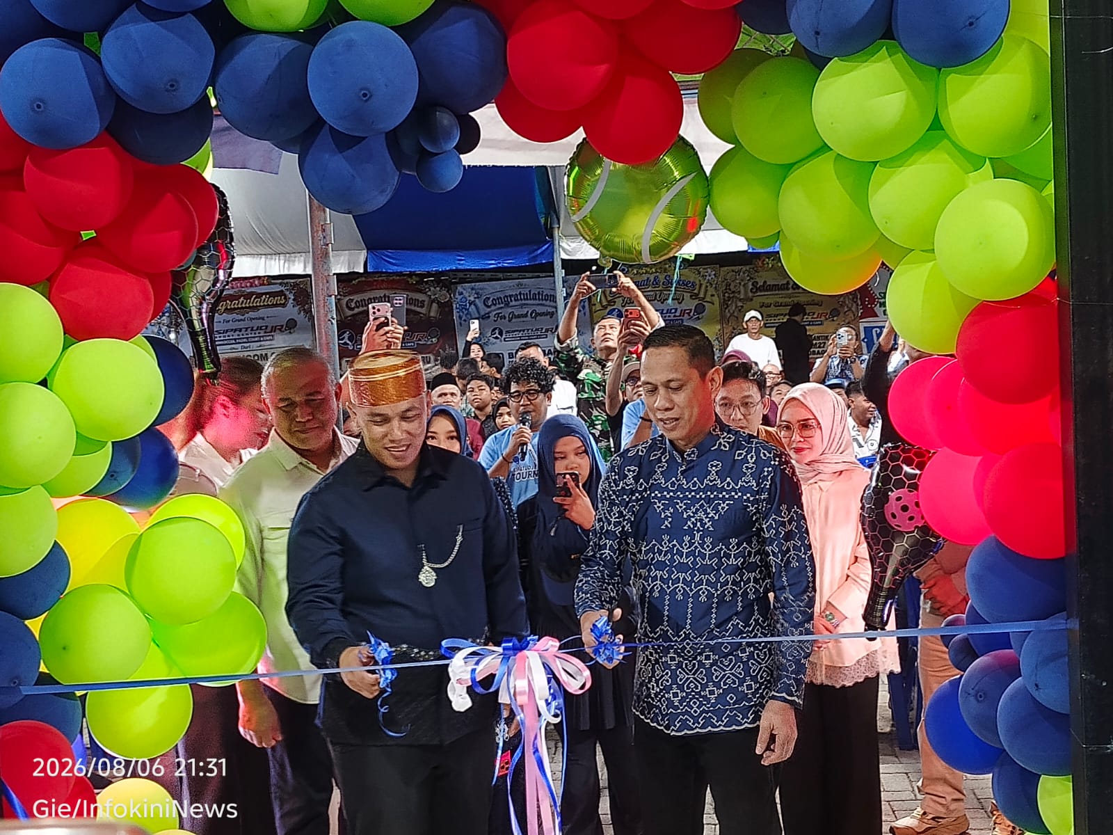 Wali Kota Kotamobagu Resmikan Sipatuo Jr Sport Center, Fasilitas Minisoccer hingga Padel Court Hadir di Jalan Bubak
