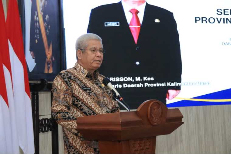 Sekda Kalbar Harisson Dorong Desa Migran Emas dan Keluarga Tangguh Bencana Demi Wujudkan Kalbar Aman-Sejahtera