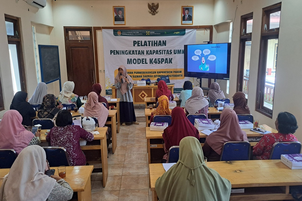 UMKM Desa Preneur Purwobinangun Sleman Masih Berorientasi Produksi, Daya Saing Jadi Pekerjaan Rumah