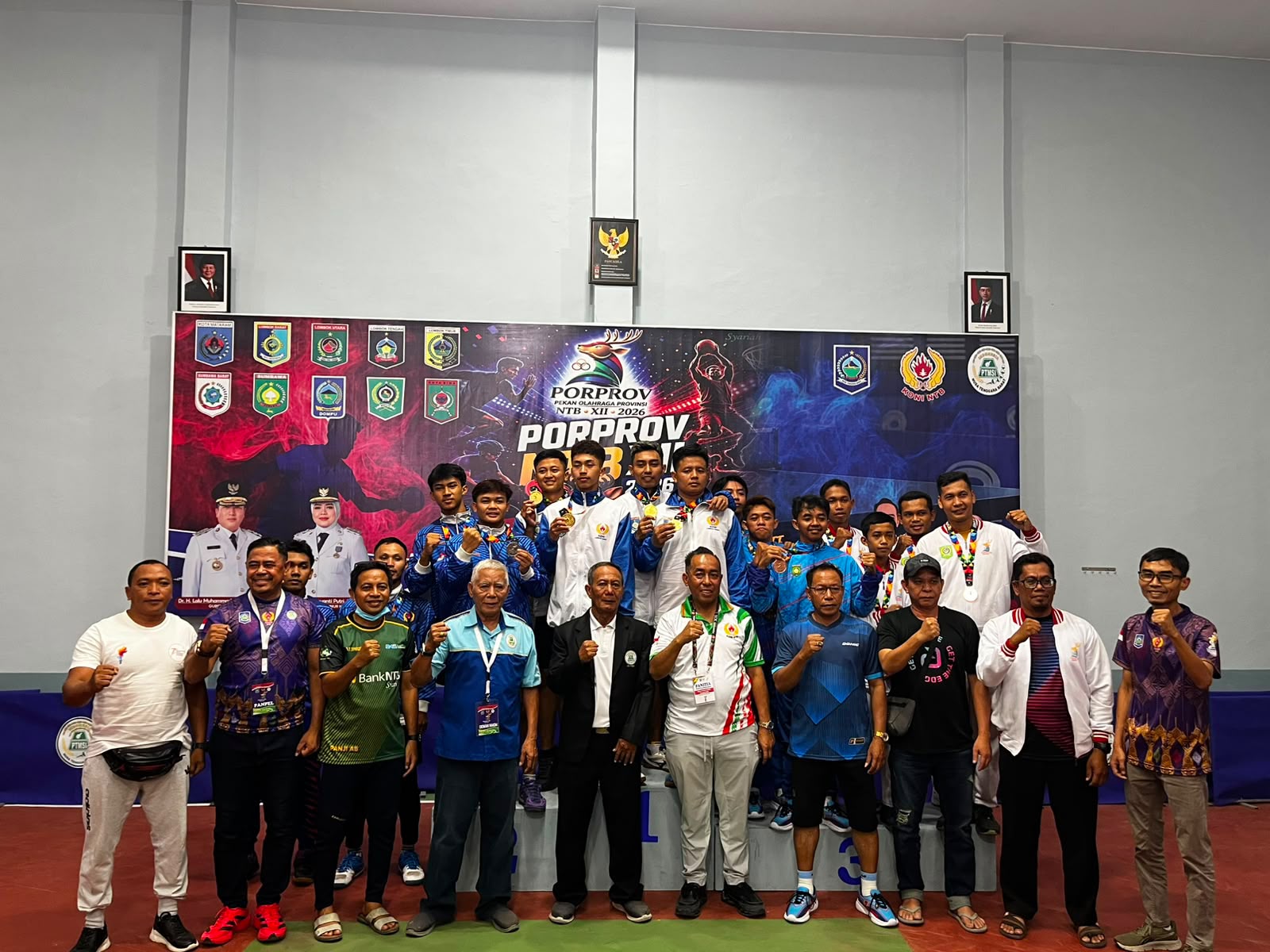 Pengprov PTMSI NTB Solid Dukung Mori Hanafi Kembali Pimpin KONI NTB demi Target PON 2028
