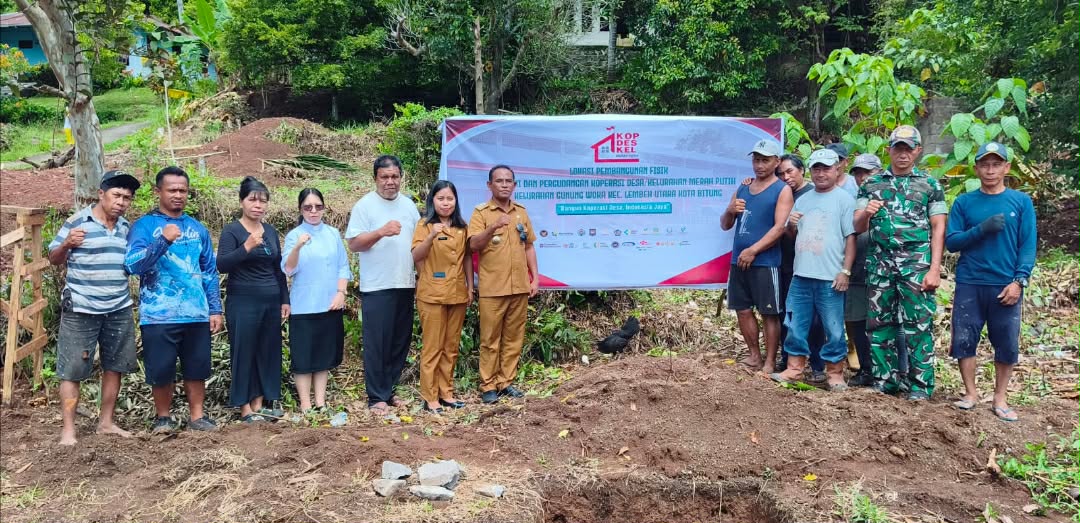 Kelurahan Gunung Woka di Bitung Jadi Percontohan Pembangunan Koperasi Merah Putih, Groundbreaking Digelar Senin Lalu