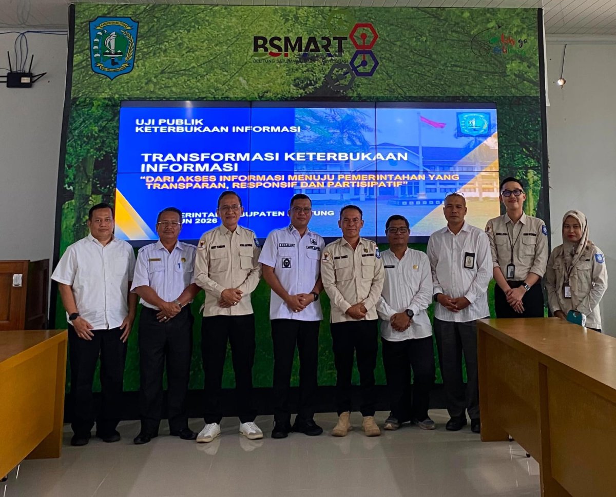 KI Babel Uji Presentasi dan Visitasi KIP 2026 di Belitung, Wagub Syamsir Pimpin Langsung Pemaparan Pemkab