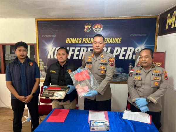Polres Merauke Amankan 10 Pelaku Pencurian Dua Ekor Sapi di Rimba Jaya, Kerugian Capai Puluhan Juta