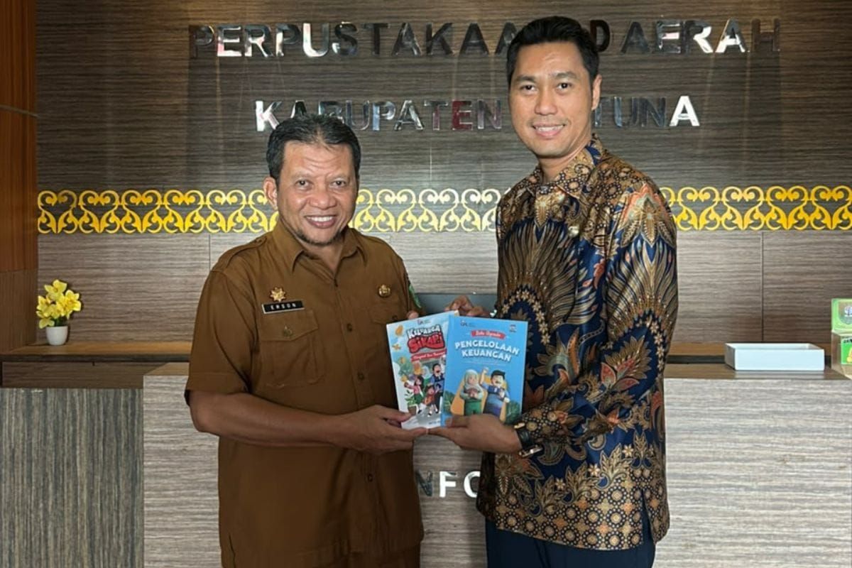 OJK Kepri Gandeng Disperpusip Natuna Latih 37 Pustakawan Desa Jadi Agen Edukasi Keuangan