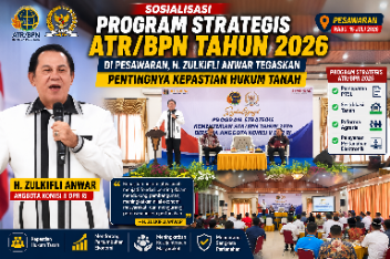 Sosialisasi Program ATR/BPN 2026 di Pesawaran: 1.700 Bidang Tanah Siap Disertifikasi Lewat PTSL