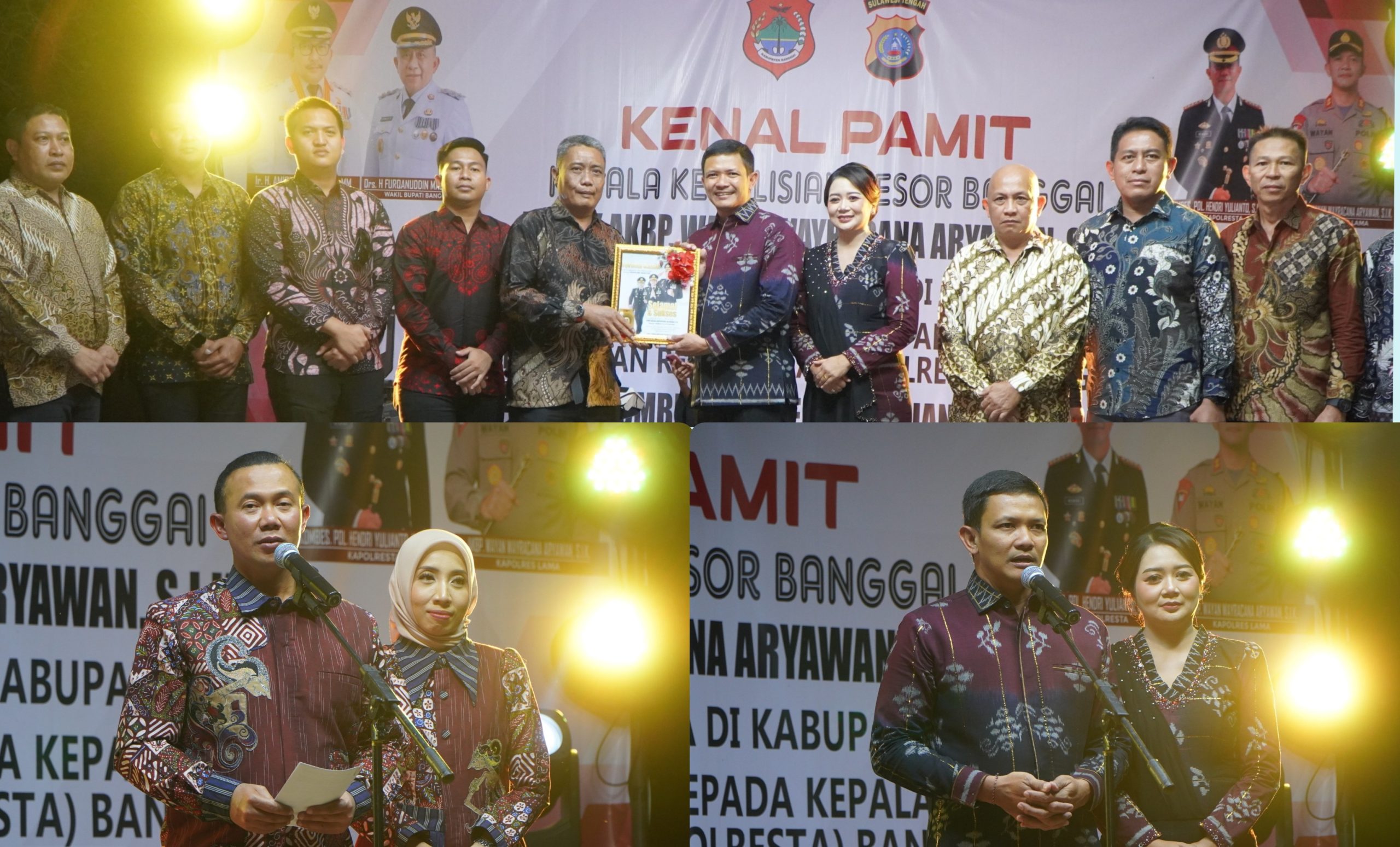 Pisah Sambut Kapolresta Banggai, Kombes Hendri Yulianto Ajak Forkopimda Perkuat Kolaborasi Jaga Kamtibmas