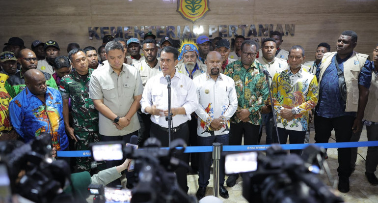 Pemerintah Gelontorkan Rp 5 Triliun untuk Cetak Sawah 80 Ribu Hektare di Papua, Harga Beras Mulai Turun