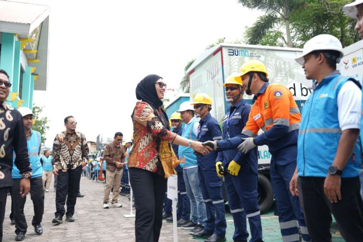 PLN Resmikan Pusat Pemulihan Bencana di UP2D Aceh, Belasan Armada Kelistrikan Disiagakan