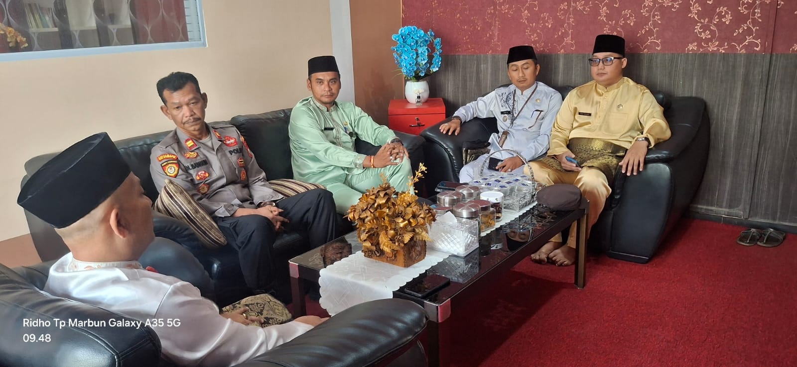 Camat dan Polsek Tanjungpinang Barat Perkuat Sinergi, Targetkan Penurunan Angka Kriminalitas di 5 Kelurahan