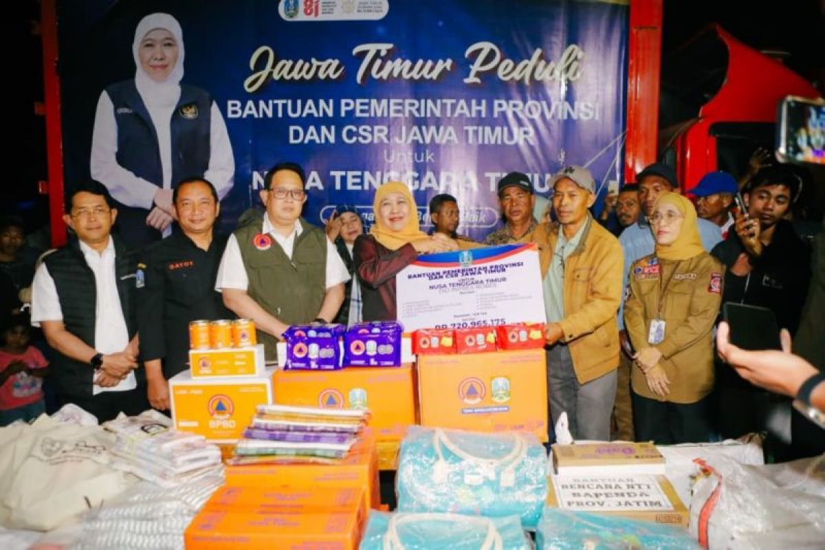 Pemprov Jatim Kirim 65,7 Ton Bantuan untuk Korban Gempa Manggarai NTT, Termasuk Tambahan 5 Ton Beras untuk Desa Ranaka