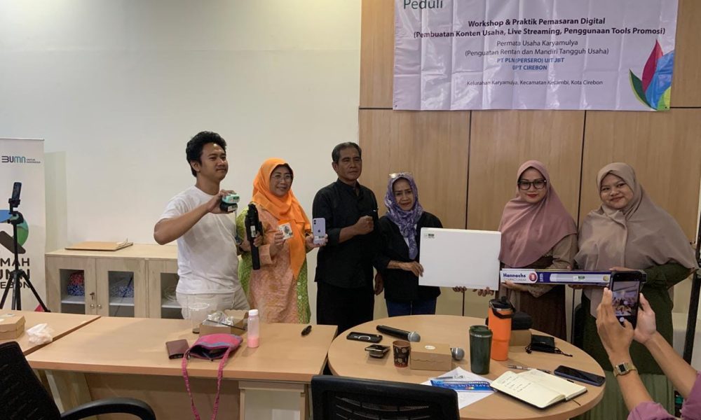 PLN UPT Cirebon Dorong 37 UMKM Karyamulya Naik Kelas Lewat Program TJSL, Kantin KUBE Jadi Andalan Perluas Pasar