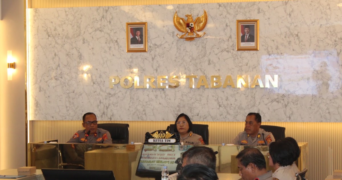 Birorena Polda Bali Supervisi Program dan Anggaran di Polres Tabanan, Realisasi DIPA 2026 Tembus Rp44,87 Miliar per Juni
