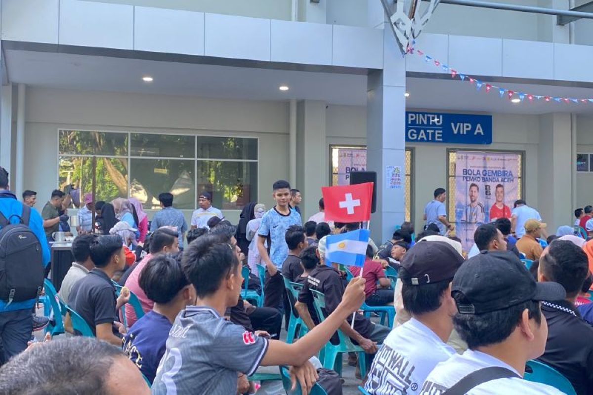 Nobar Piala Dunia 2026 di Banda Aceh Jadi Ajang Silaturahmi Warga, Antusiasme Melampaui Perkiraan