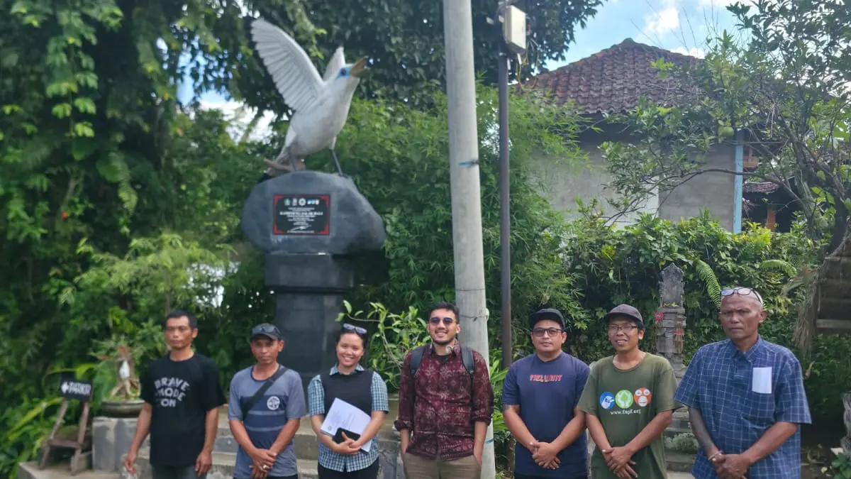 PLN Salurkan Bantuan Konservasi Jalak Bali di Tabanan, Populasi Burung Ikonik Pulau Dewata Dijaga di Habitat Alami
