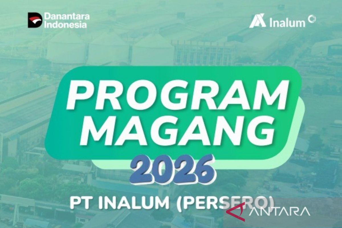 Inalum Buka Program Magang 2026 untuk Mahasiswa Sumut, Pendaftaran hingga 1 Agustus via Magentaku.id
