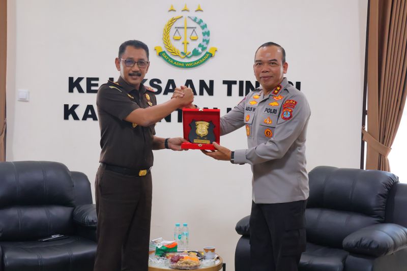 Kapolda Kaltara Irjen Pol. Agus Wijayanto Sambangi Kejati Tanjung Selor, Sepakat Perkuat Sinergi Penegakan Hukum