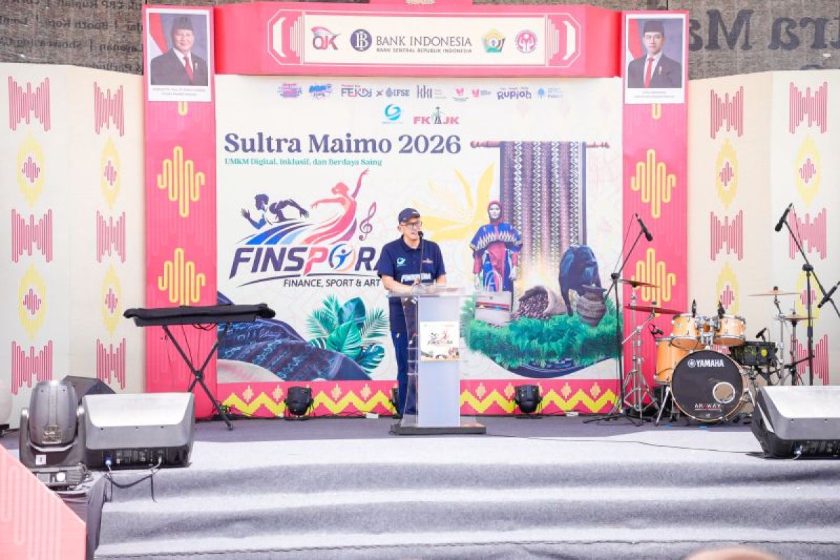 BI Gelar Sultra Maimo 2026 di Kendari, Targetkan Transaksi Nontunai QRIS untuk Ribuan Pelaku UMKM