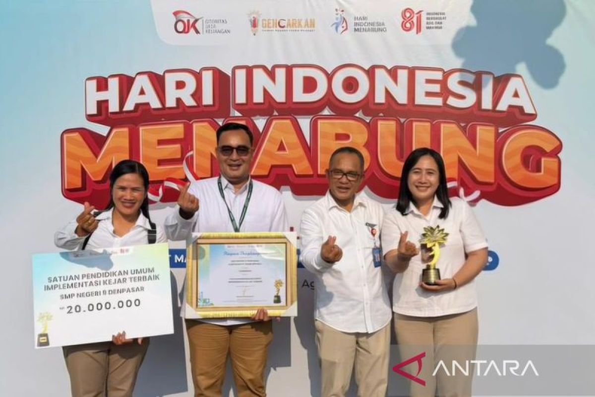 1.070 Pelajar SMPN 9 Denpasar Bali Kini Punya Rekening Bank, Sekolah Umum Pertama Inklusi Keuangan 100 Persen se-Indonesia