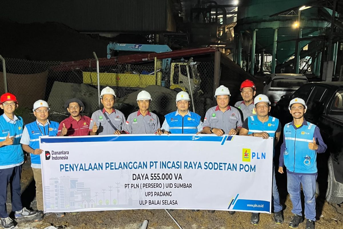 PLN Sumbar Sukses Naikkan Daya Listrik 555.000 VA untuk Pabrik Kelapa Sawit PT Incasi Raya di Pesisir Selatan