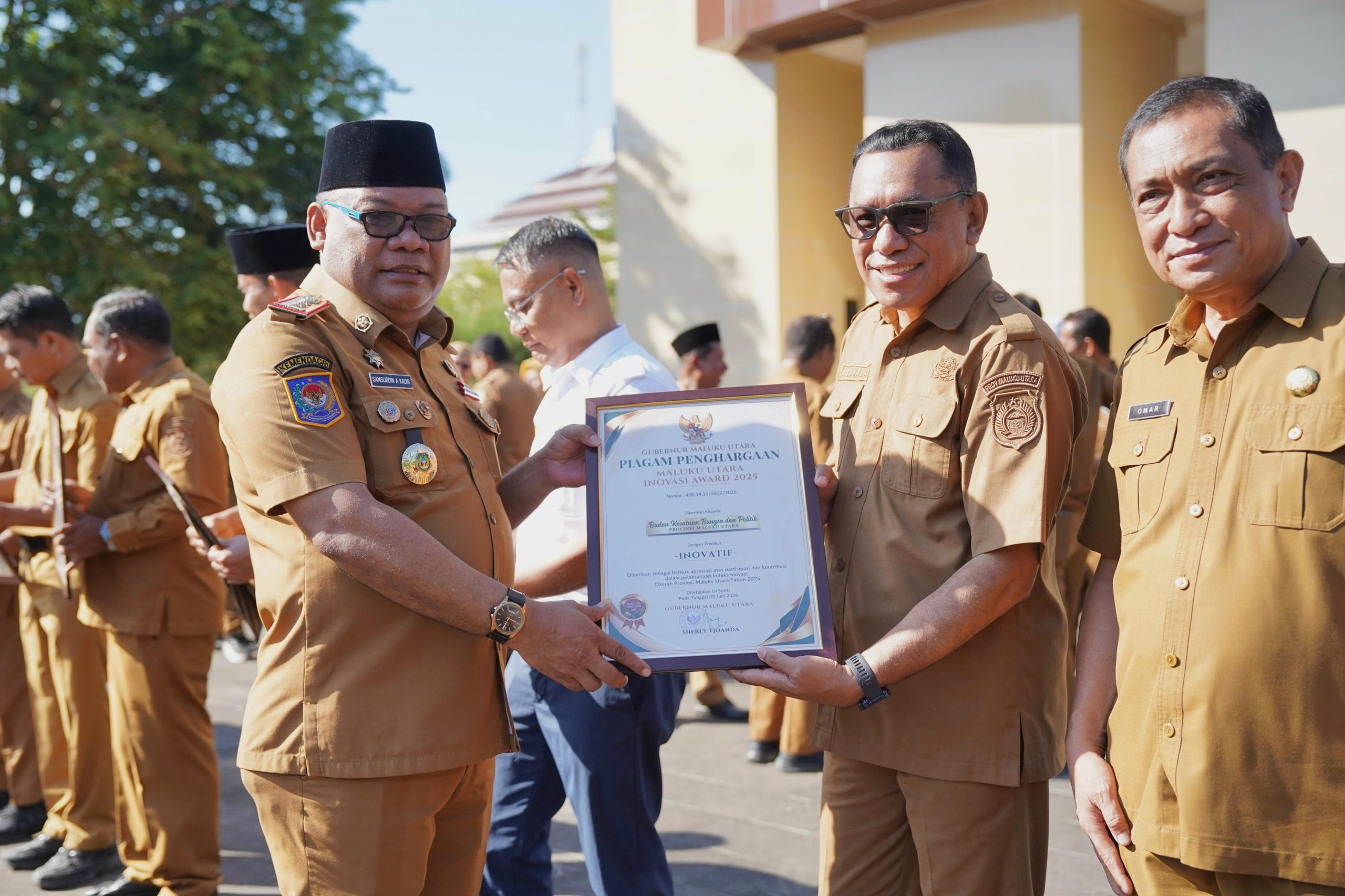 31 Inovator Maluku Utara Raih Penghargaan IGA 2025, Sekprov Samsuddin: Inovasi Bukan Hanya Aplikasi