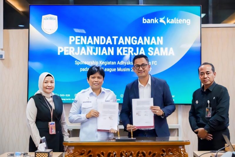 Bank Kalteng Sponsor Adhyaksa FC di Super League 2026/2027, Targetkan Dampak Ekonomi untuk UMKM dan Masyarakat Kalteng