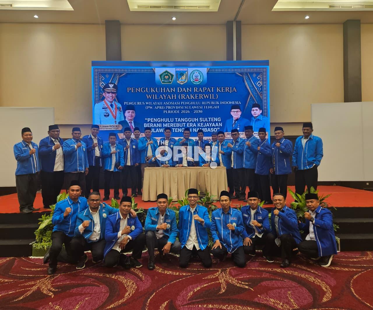 PW APRI Sulawesi Tengah Periode 2026–2030 Resmi Dilantik, Fokus pada Ketahanan Keluarga dan Digitalisasi Layanan