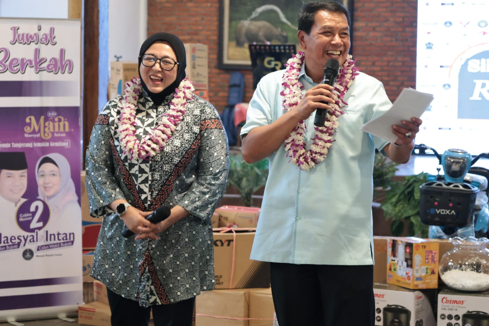 Bupati dan Wakil Bupati Tangerang Temui Relawan Usai Pilkada, Maesyal Rasyid: Dukungan Kalian Bagian Penting Perjalanan Kami