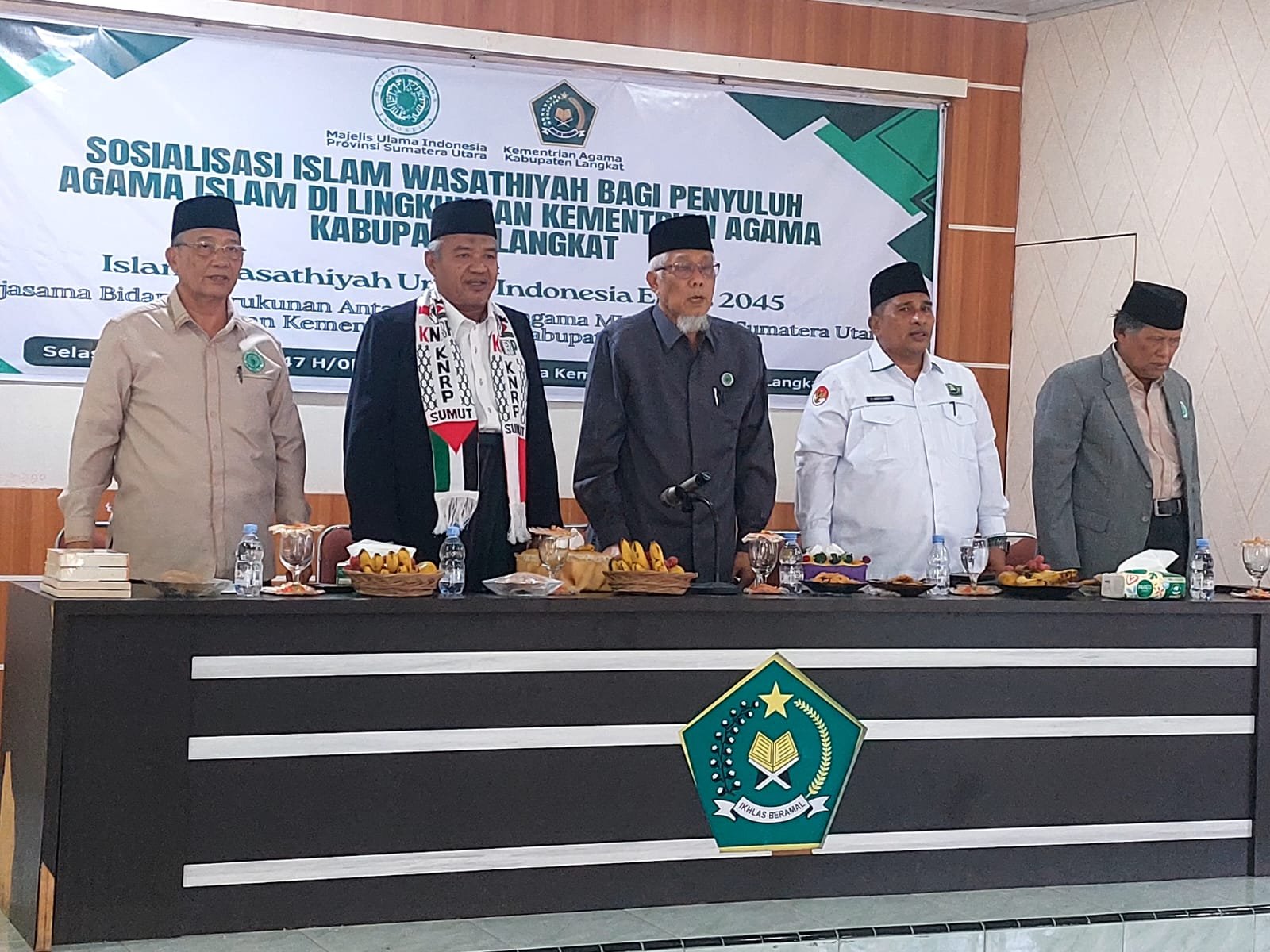 MUI Sumut dan Kemenag Langkat Bekali 120 Penyuluh Agama dengan Nilai Islam Wasathiyah, Ini Targetnya