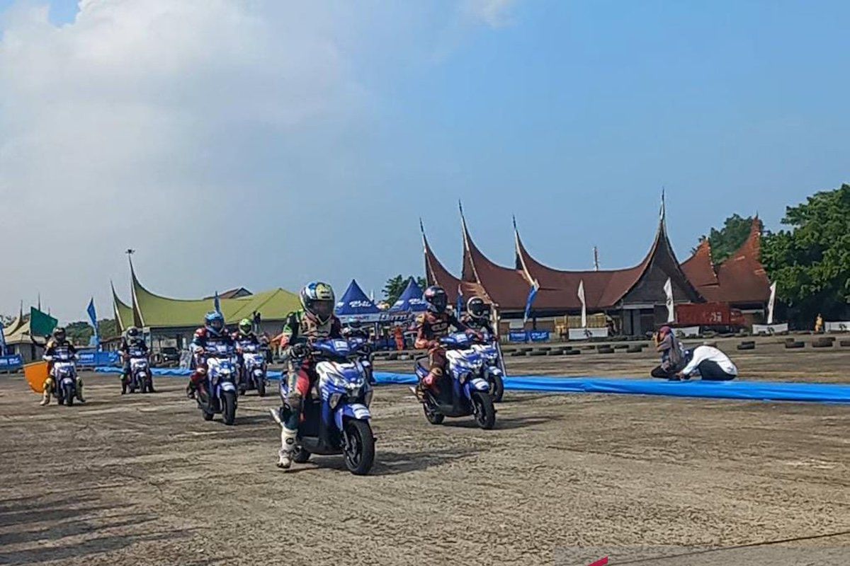 Yamaha GEAR Ultima Jalani Uji Ketangguhan 60 Menit Tanpa Henti di Sirkuit Padang, Mesin Stabil