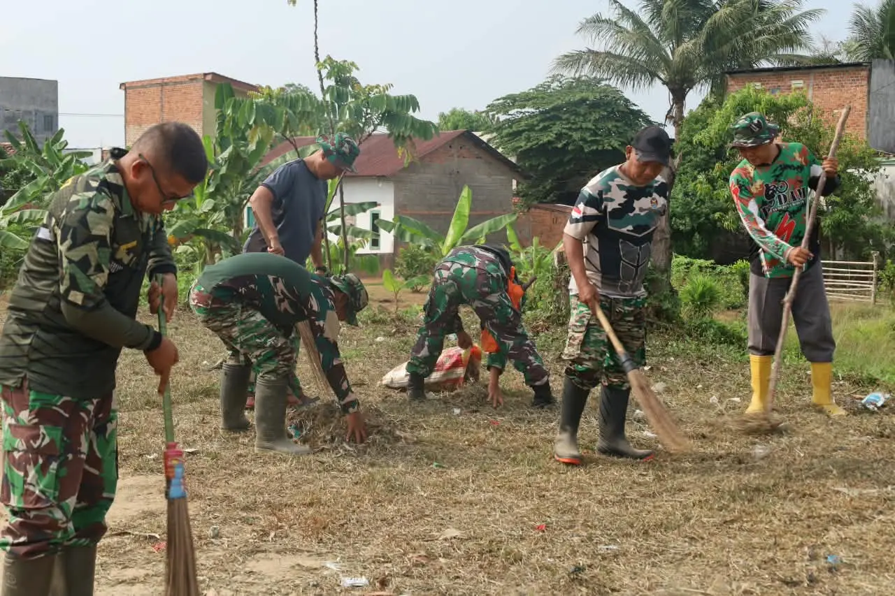 TMMD ke-129 Kodim 0418/Palembang Masuki Hari ke-27, Dansatgas Ingatkan Kualitas Finishing Jelang Penutupan