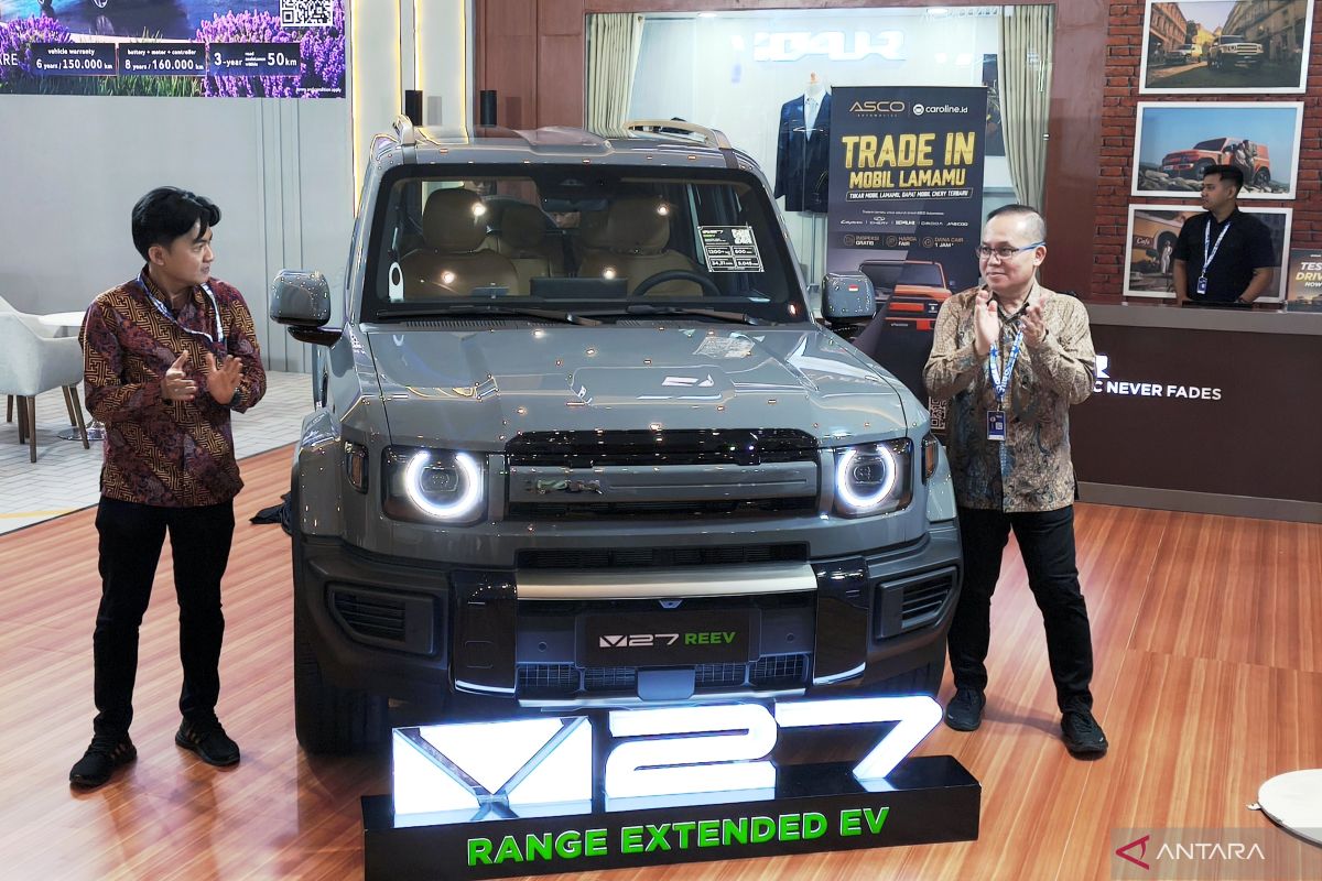iCAR Resmi Perkenalkan SUV V27 Berteknologi REEV di GIIAS Surabaya, Jarak Tempuh Tembus 1.200 Kilometer