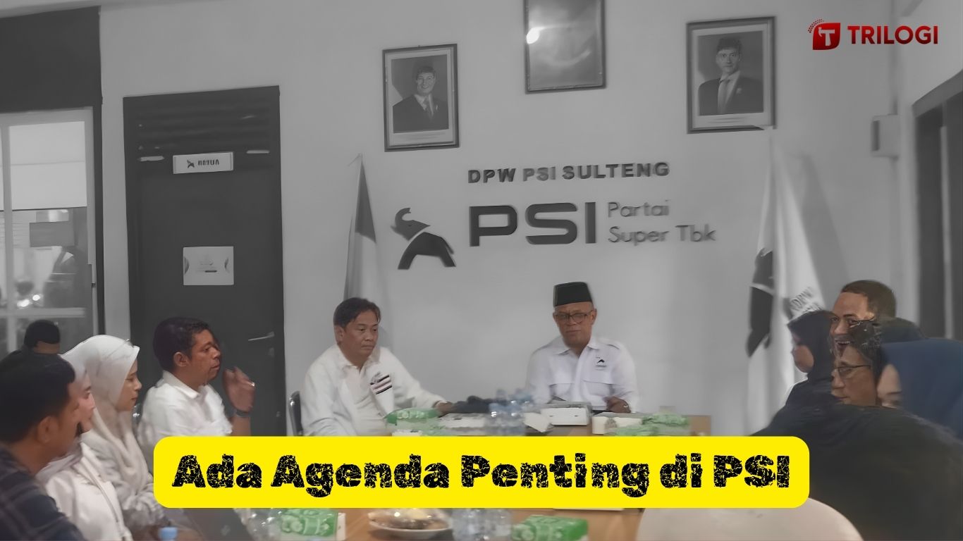 KPU dan Bawaslu Sulteng Sambangi Kantor PSI, Pastikan Kesiapan Administrasi Partai Jelang Pemilu 2029