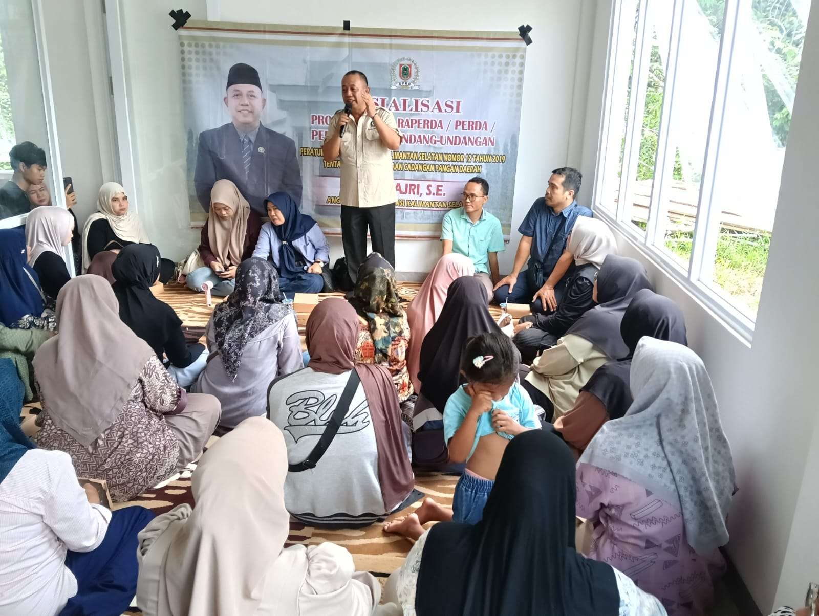 Anggota DPRD Kalsel Nor Fajri Sosialisasikan Perda Cadangan Pangan di Tabalong, Stok Beras untuk Beberapa Bulan ke Depan Aman