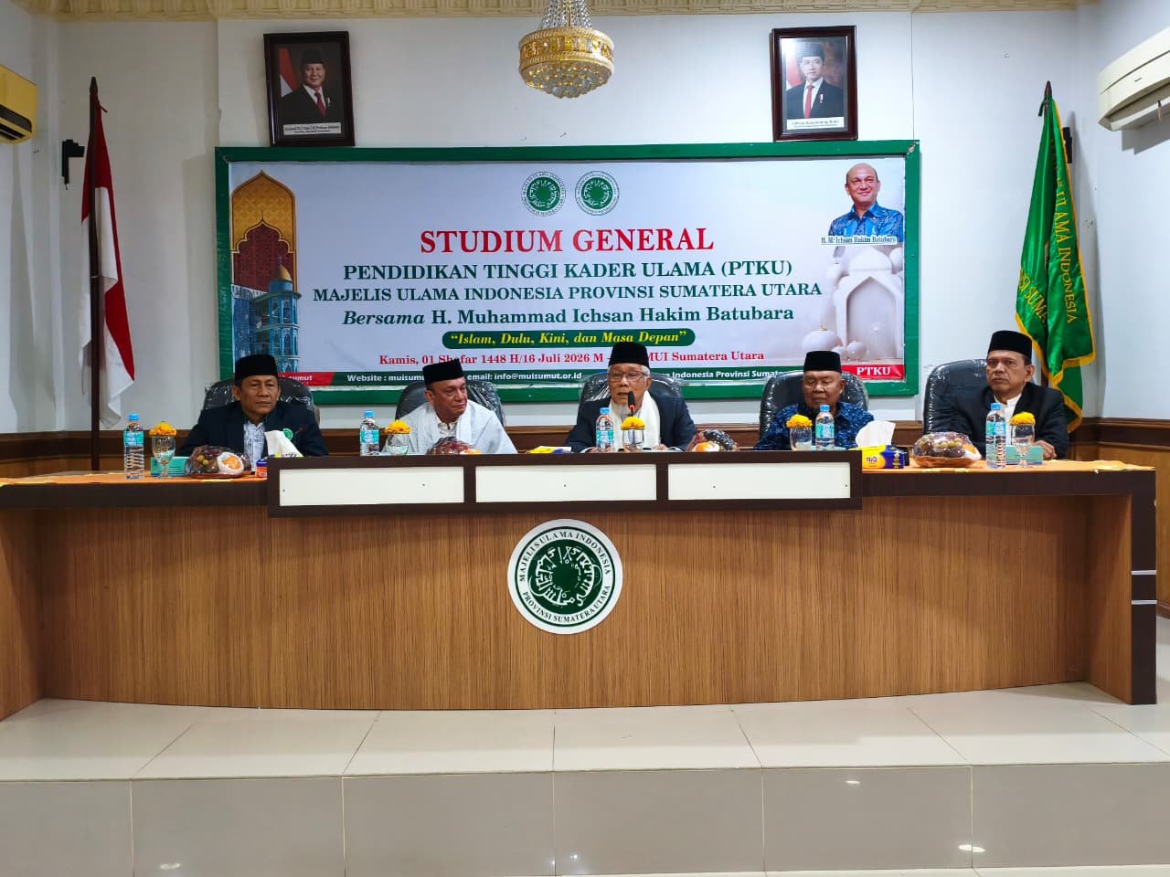 PTKU MUI Sumut Gelar Studium General Bahas Peran Kader Ulama di Era Kontemporer, dari Kitab Turats hingga Isu Kekinian