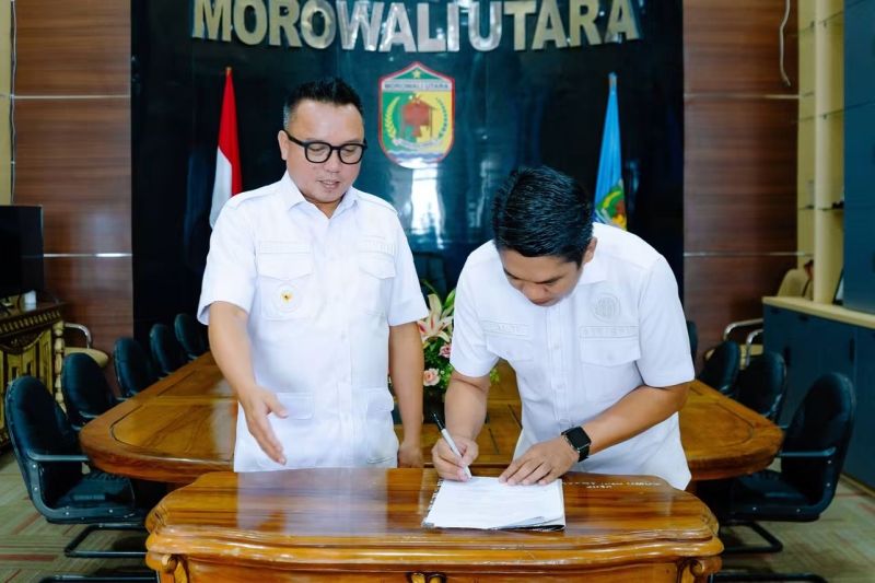 Pemkab Morowali Utara dan BPN Teken Nota Kesepakatan, Layanan Pertanahan Kini Lebih Cepat dan Terintegrasi