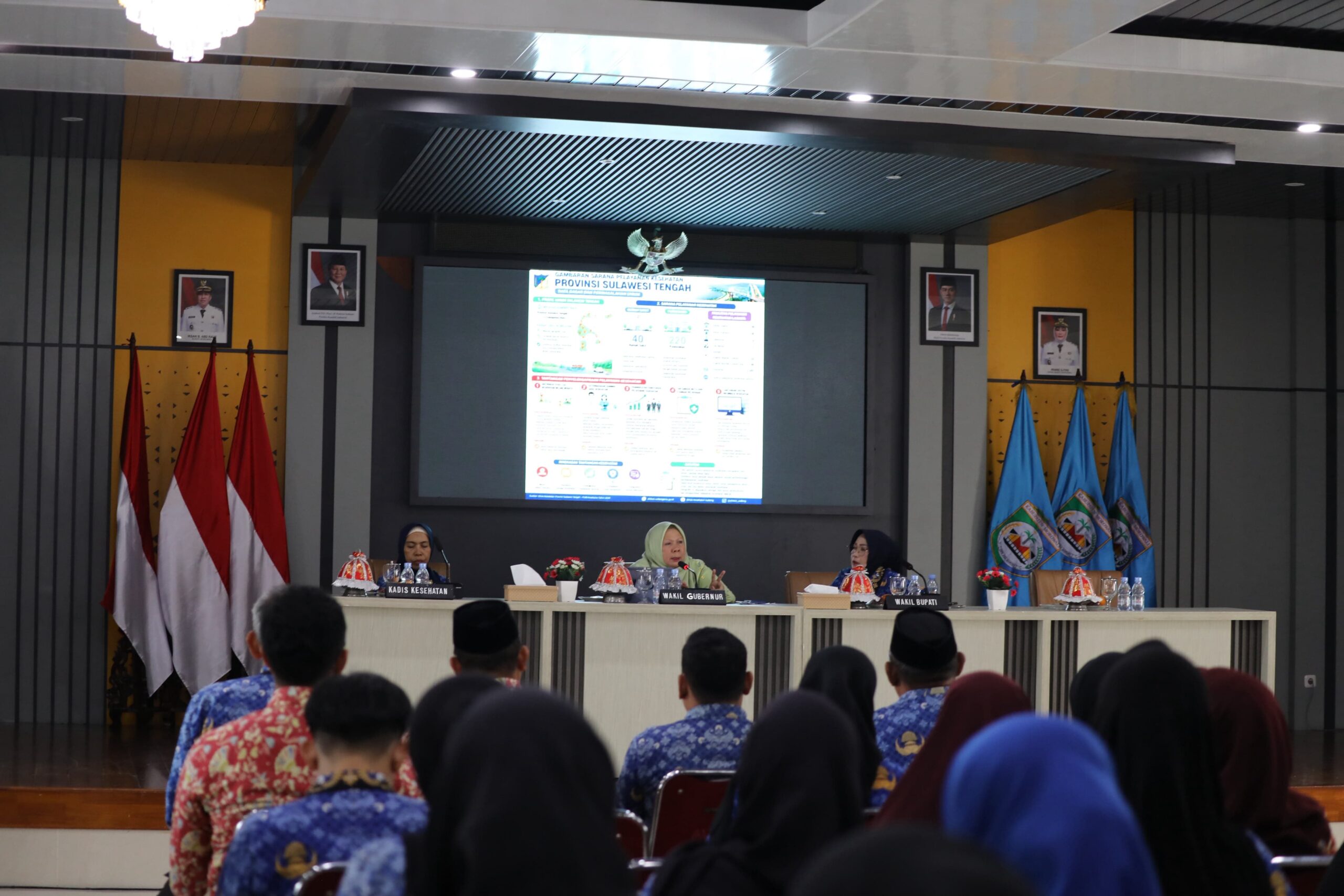Wagub Sulteng Reny Arniwaty Lamadjido Kunjungi Morowali, Bahas Penguatan Layanan Kesehatan dan Inovasi "Jemput Sakit Pulang Sehat"