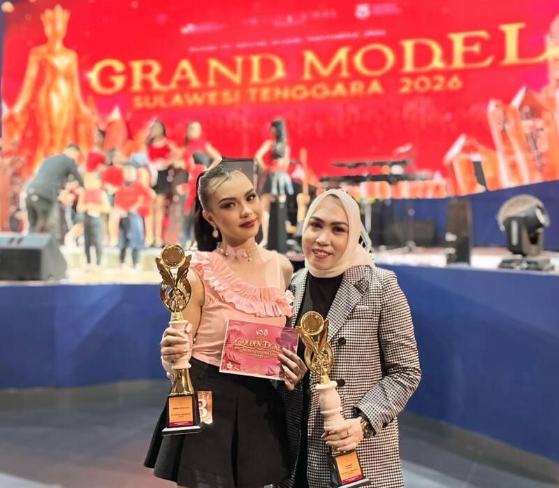 Siswi SMAN 4 Kendari Maliqa Aurora Janiqa Juara Nona Indonesia Sultra 2026, Melaju ke Yogyakarta