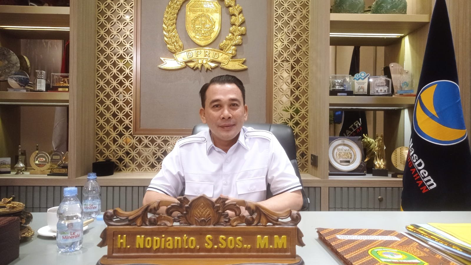 NasDem Sumsel Bantah Bupati Muara Enim Edison Kader Partai, Tegaskan Murni Birokrat yang Diusung Tiga Parpol