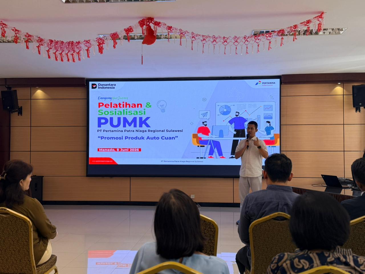 Pertamina Latih 20 UMKM Manado Pemasaran Digital dan Beri Akses Pendanaan Usaha Mikro