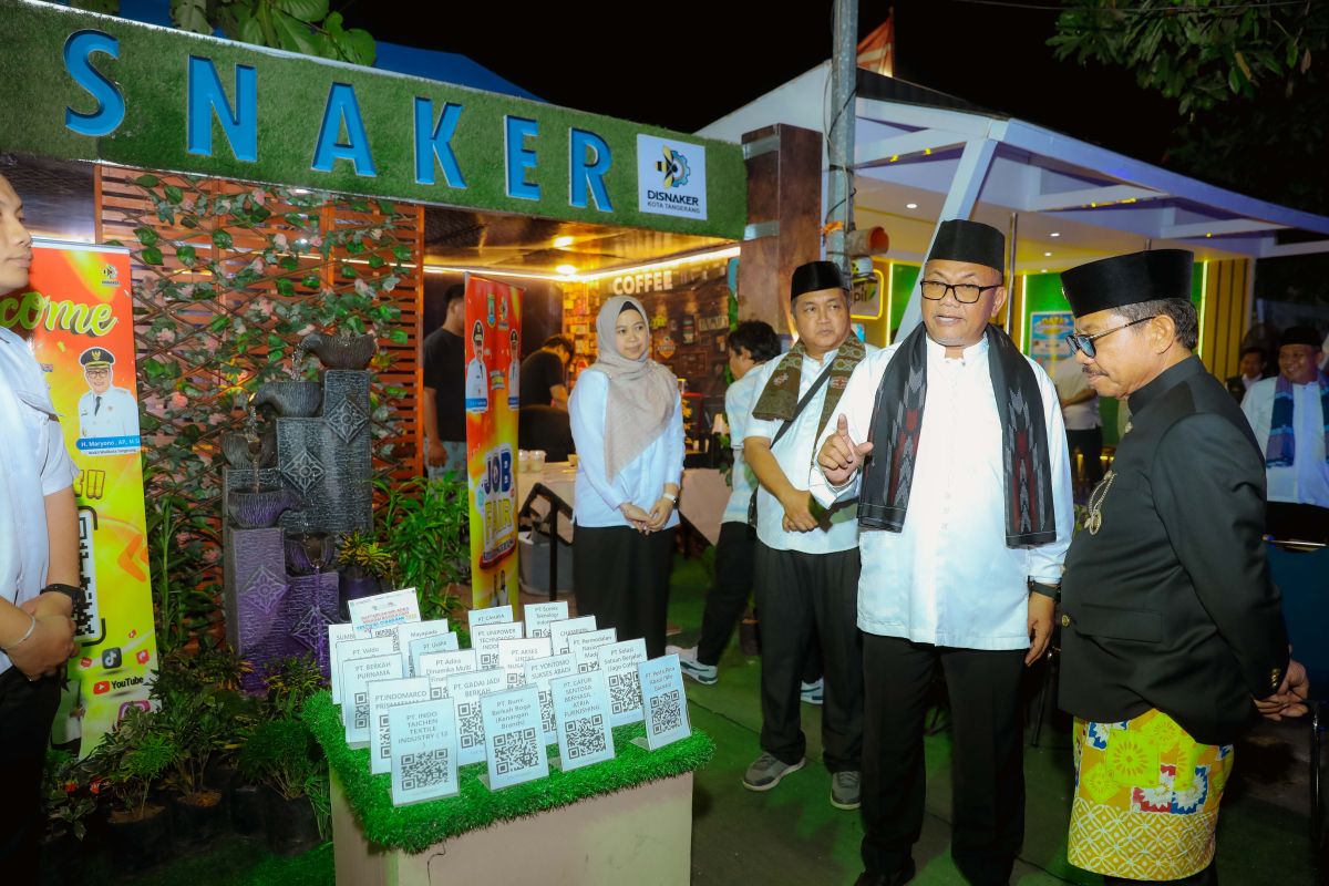 Disnaker Kota Tangerang Buka Bursa Kerja di Festival Cisadane 2026, Ribuan Lowongan Bisa Diakses via Aplikasi
