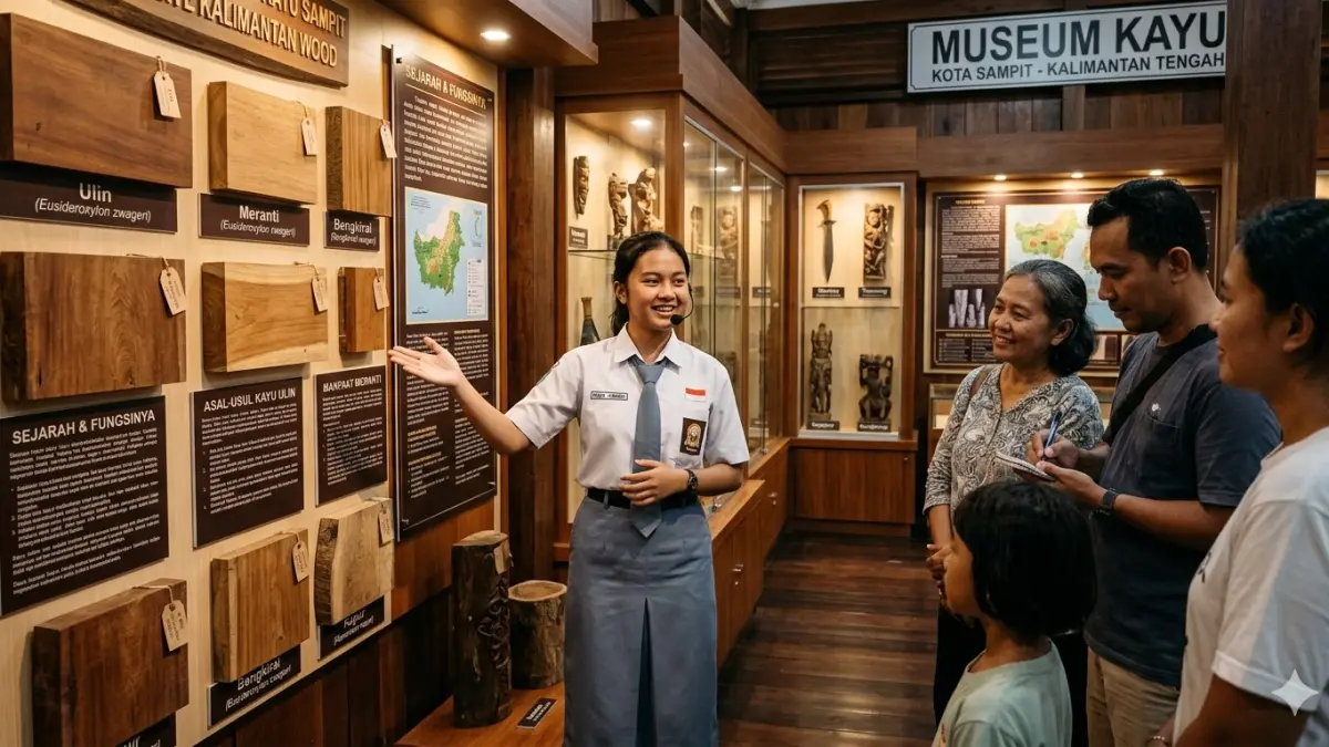 Museum Kayu di Palangkaraya Kini Jadi Ruang Belajar Nyata bagi Pelajar, Tak Lagi Gedung Tua Sunyi